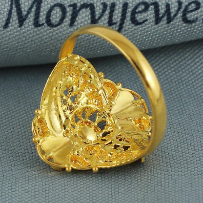 22k pure solid gold handmade ring . Women Gold Ring, handcrafted Gold Ring, K5943