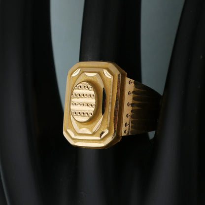 handcrafted 22k solid gold ring, Wedding Gold Ring, Indian Vintage Style Ring