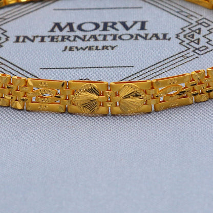 vintage pure 22k bracelet jewelry for gift, Bracelet in 22K Gold, K5779
