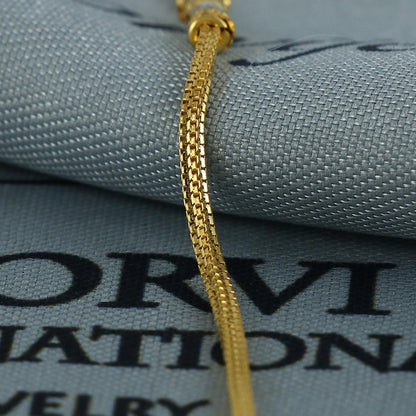 designer chain 22k gold box chain handmade necklace jewelry, K5979