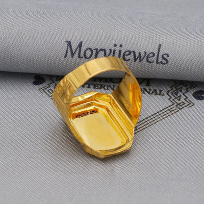 Handmade 22k Gold Ring Indian Handmade Jewelry, K5993