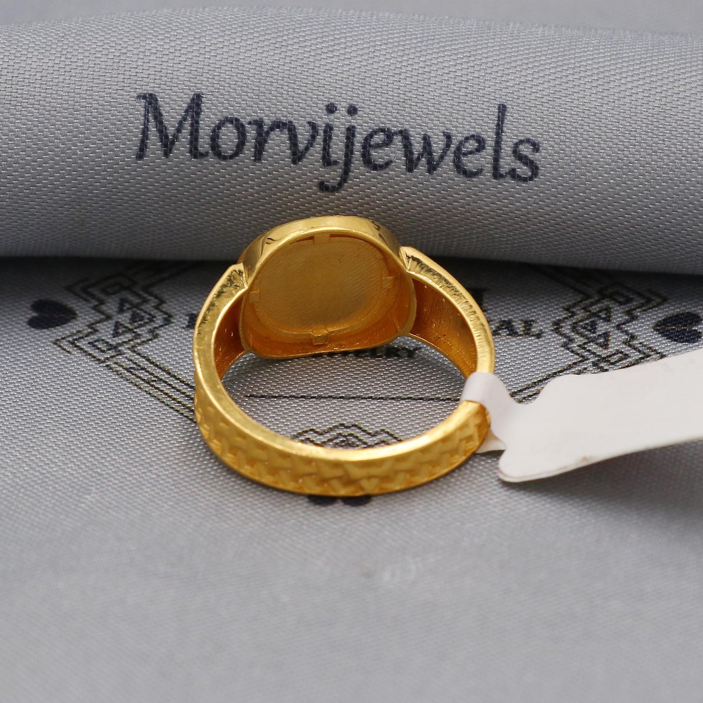 Rare 22k Gold Ring Handmade Indian Jewelry for Gift, K6009