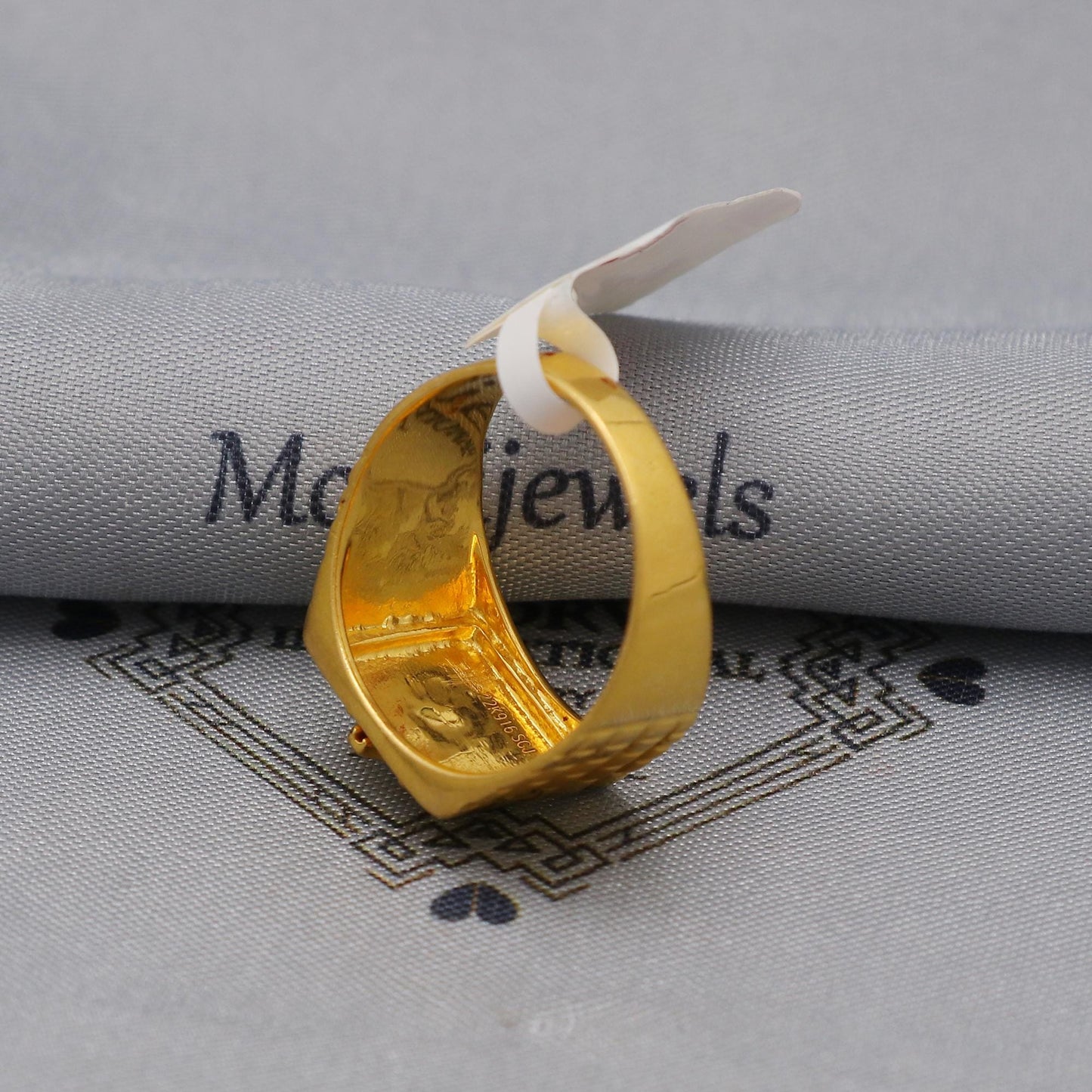 Ganeshji Ganesha face 22k Gold Ring Elephant Jewelry, K6010