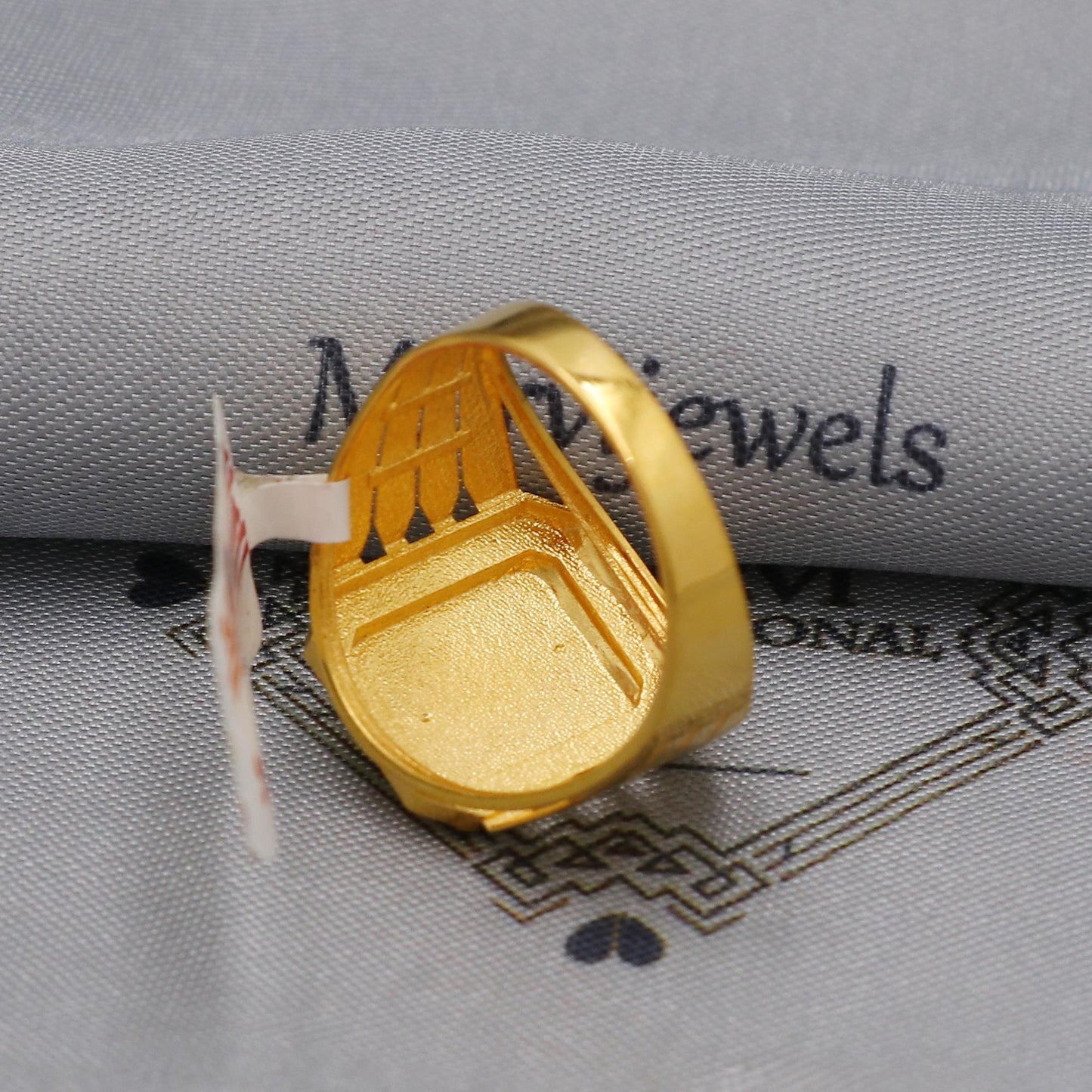 Ganeshji Ganesha Lord God 22k Gold Ring Elephant Jewelry, K6018