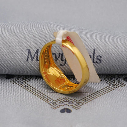 multi cz zircon stone ring Handmade 22k Gold Ring Indian Jewelry, K6022