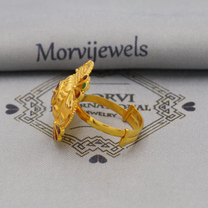 Handmade 22k Gold Rings , 22 karat Woman Rings, Statement Rings, Rings, Daily Ring, Woman Jewelry, 22k Gold Ring, 22k Gold Jewelry