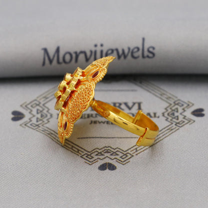 Handmade 22k Gold Rings, 22 karat Woman Rings, Statement Rings, Wedding Rings, Daily Ring, Woman Jewelry, 22k Gold Ring, 22k Gold Jewelry