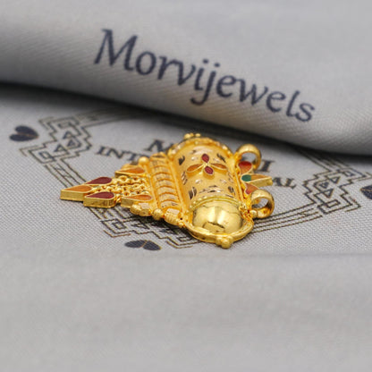 Pure 22k Yellow Gold Pendant Jewelry, K6409