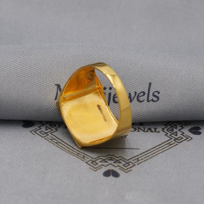 Maa 22k Gold Handmade Ring Indian Jewelry, K6004
