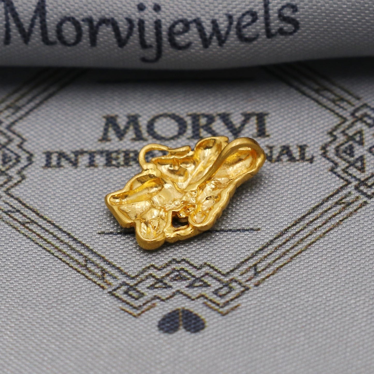 Hanuman ji hindu god 22k Gold Pendant Indian 22kt Jewelry made in india, K6264