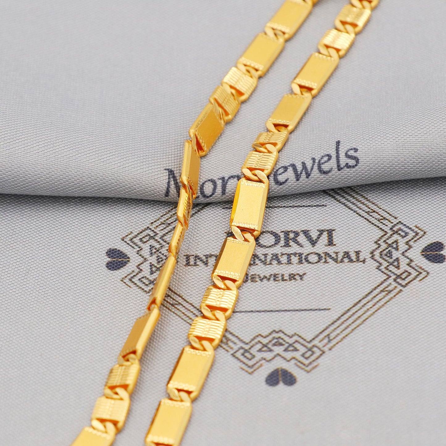 Beautiful 22k Yellow Gold Chain Necklace Gift , all sizes, 22k karat 22kt 22ct Indian Gold Handmade chain necklace Jewelry for gift, K6388