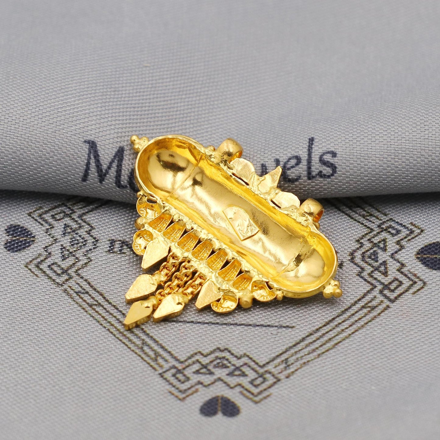 Pure 22k Yellow Gold Pendant Jewelry, K6409