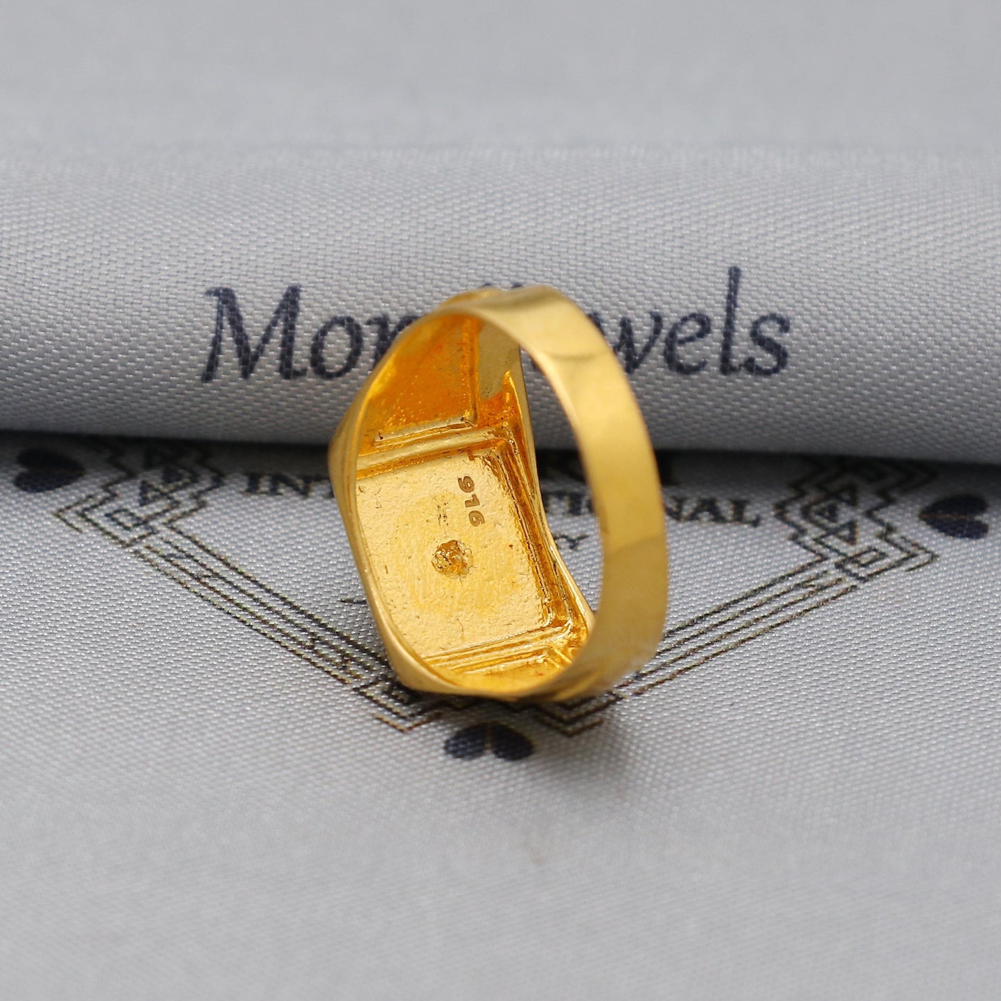 22k Gold Gold Ring, Vintage Antique Solid Gold 22k Ring, Indian Jewelry, Beautiful Gold Handmade Ring Jewelry, K6153