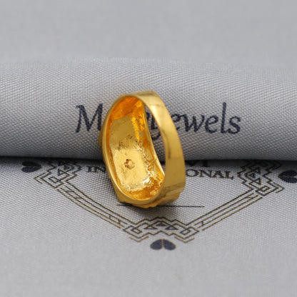 22k Gold Gold Ring, Vintage Antique Solid Gold 22k Ring, Indian Jewelry, Beautiful Gold Handmade Ring Jewelry, K6157
