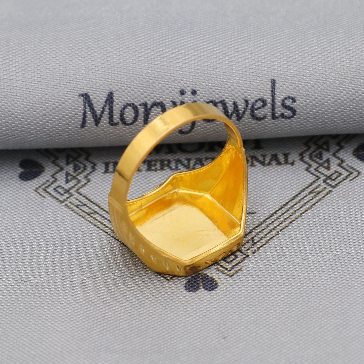 22k Gold Gold Ring, Vintage Antique Solid Gold 22k Ring, Indian Jewelry, Beautiful Gold Handmade Ring Jewelry, K6165