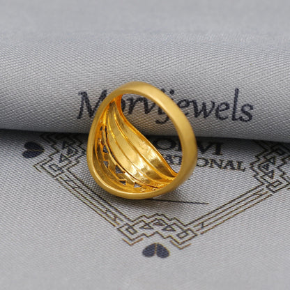 22kt 22k Solid Yellow Gold Handmade Vintage Design Ring Jewelry, K6209