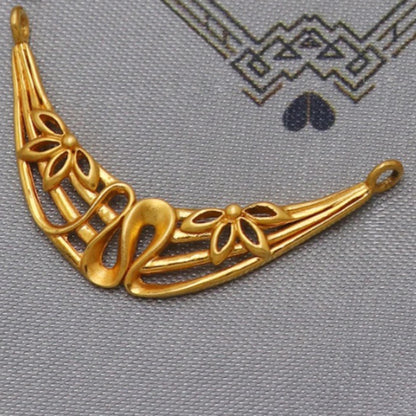 mangalsutra 22kt 22k real gold wife pendant necklace, holy black beads necklace, K6498