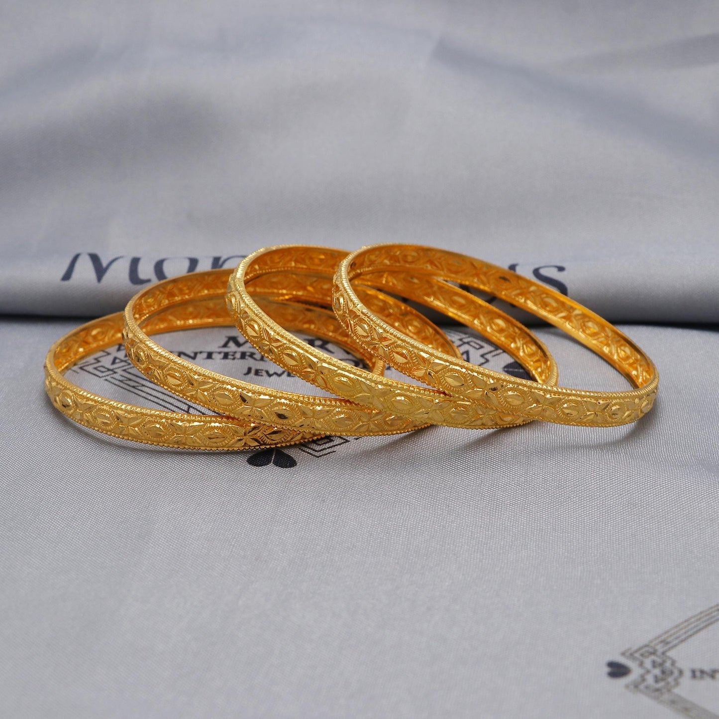 Pure 22k Gold Bangles  lightweight Indian Handmade vintage design, Traditional, Bangle Bracelet Wedding women Jewelry, inner wax