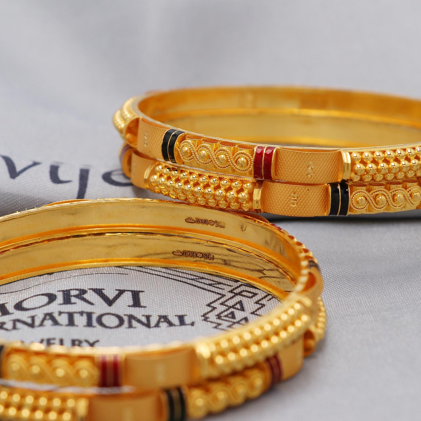 Pure 22k Gold Bangles Indian Handmade Asian vintage design, Traditional, Bangle Bracelet Wedding women Jewelry, Delicate Inner wax