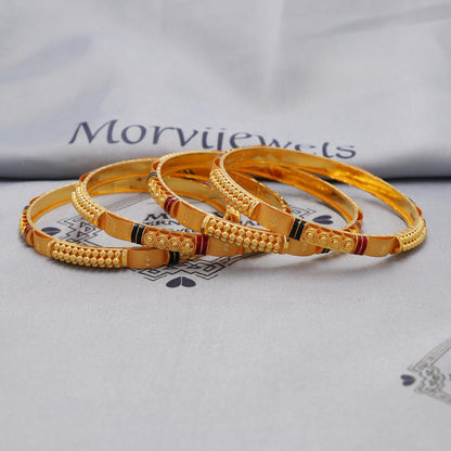 Pure 22k Gold Bangles Indian Handmade Asian vintage design, Traditional, Bangle Bracelet Wedding women Jewelry, Delicate Inner wax
