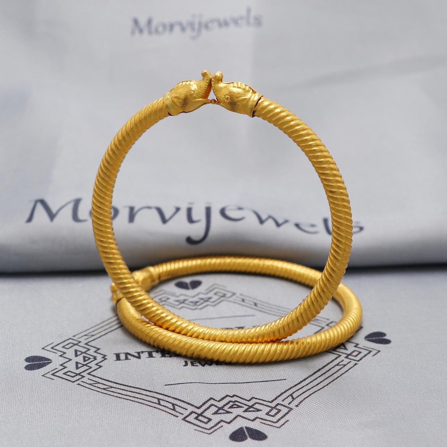 Pure 22k Gold Bangles Indian Handmade Asian vintage design, Traditional, Bangle Bracelet Wedding women Jewelry, Copper Rode Inside Bracelet