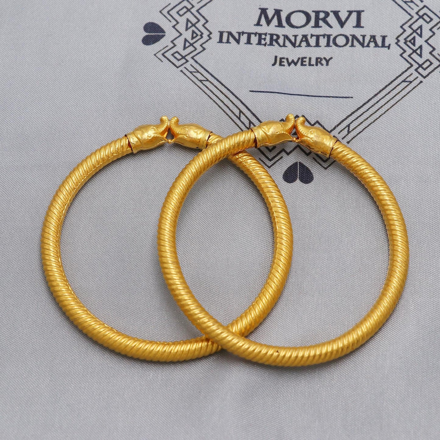 Pure 22k Gold Bangles Indian Handmade Asian vintage design, Traditional, Bangle Bracelet Wedding women Jewelry, Copper Rode Inside Bracelet