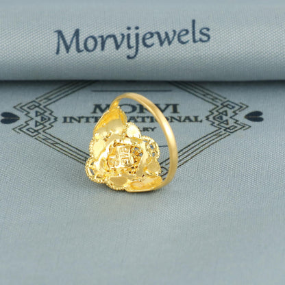 Handmade 22kt India Gold Jewelry, K6630