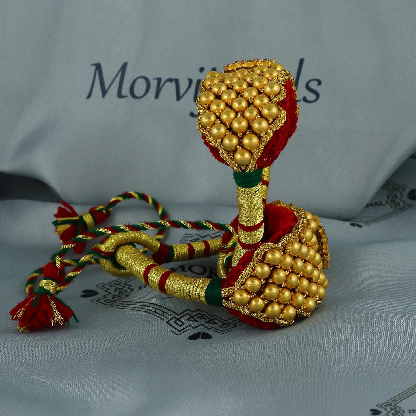 18k Gold Beads bracelet or arm band, 18k Gold Bracelet Pochi, Indian Gold Jewelry, Traditional Gold Rajasthani Wedding Jewelry Bracelet