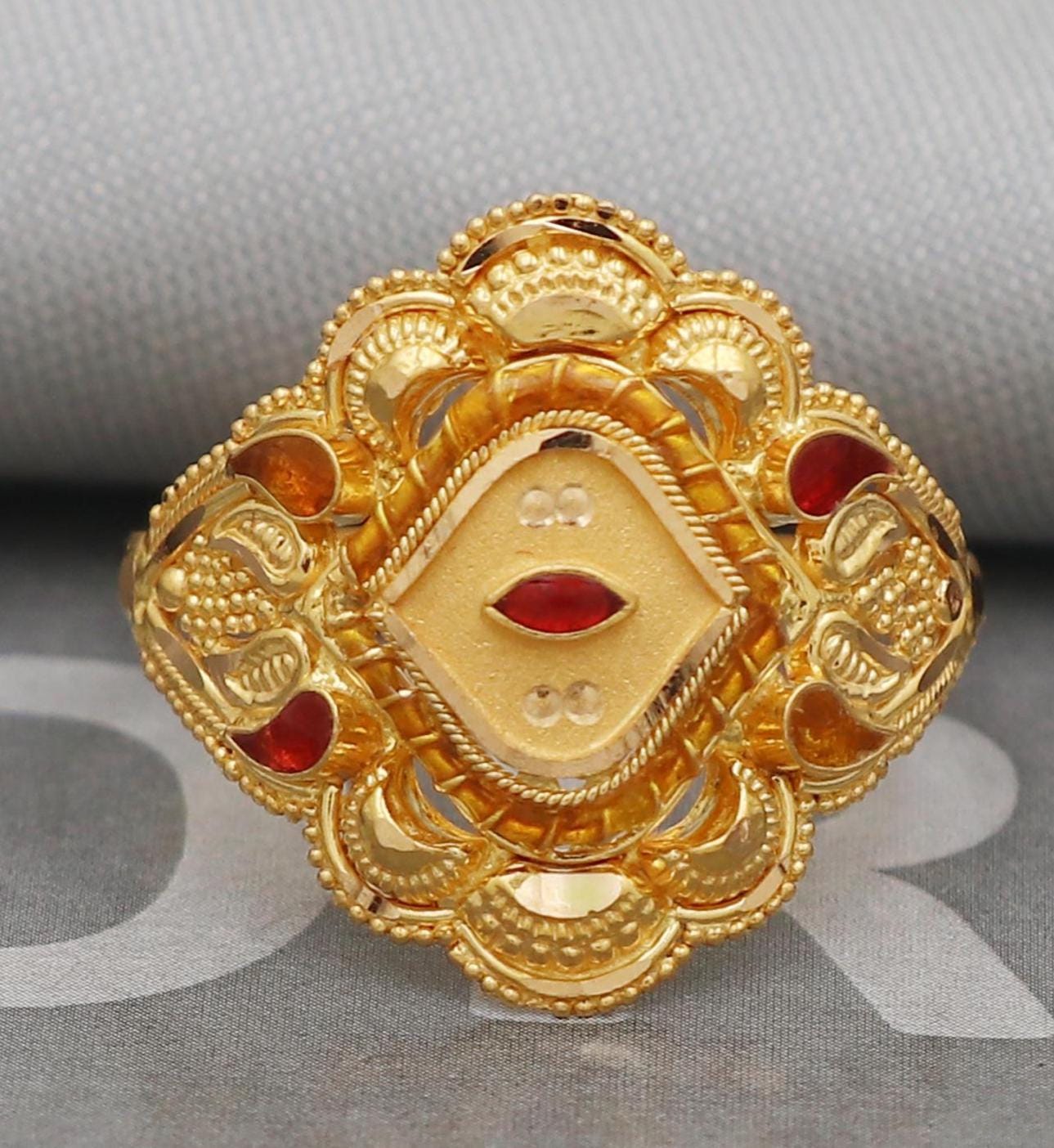 Fabulous 22k Gold Women Ring,