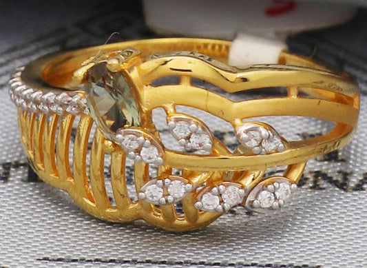 22k gold ring handmade jewelry