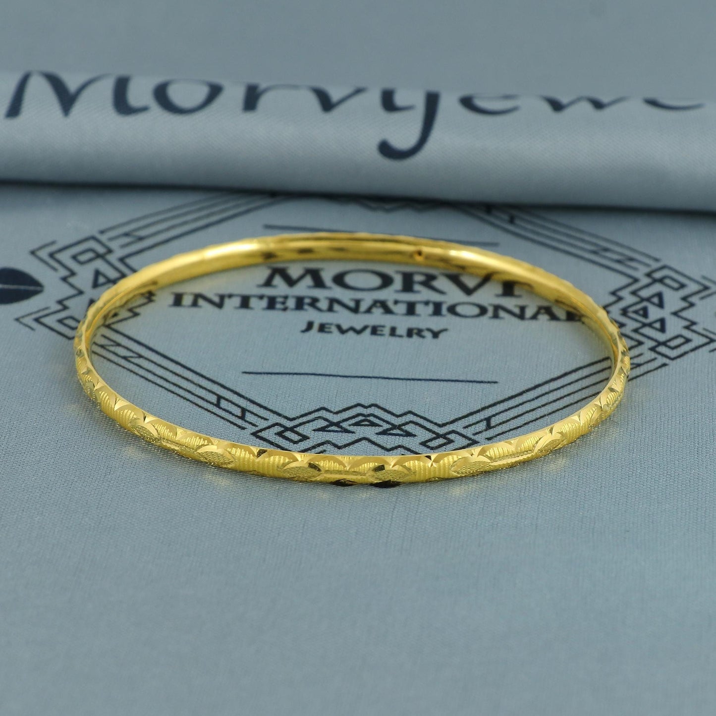 22k Gold Bangles Indian Handmade lightweight, Traditional Rajasthan India, Bangle Bracelet pair Wedding Jewelry, MJ0142