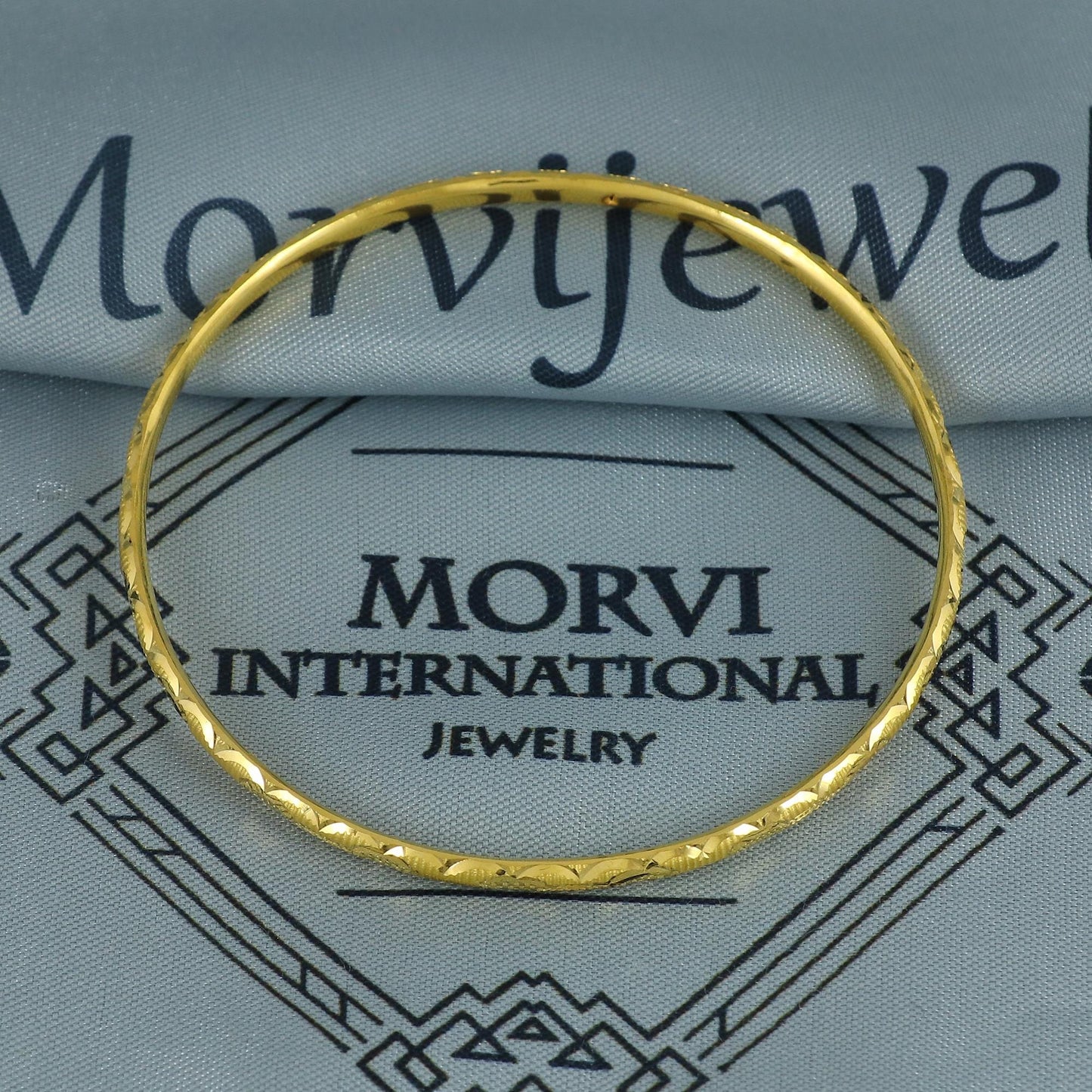 22k Gold Bangles Indian Handmade lightweight, Traditional Rajasthan India, Bangle Bracelet pair Wedding Jewelry, MJ0142